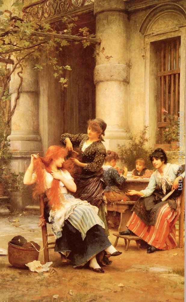Luke Fildes Alfresco